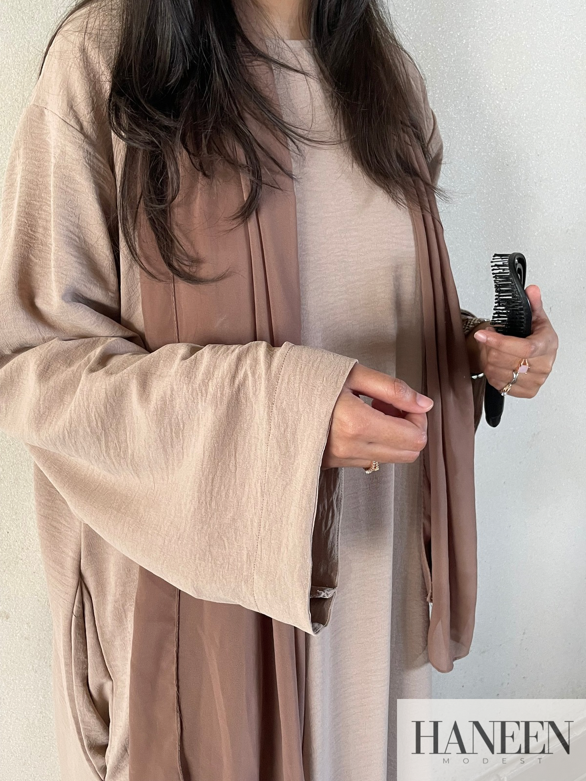 Serene Beige Abaya
