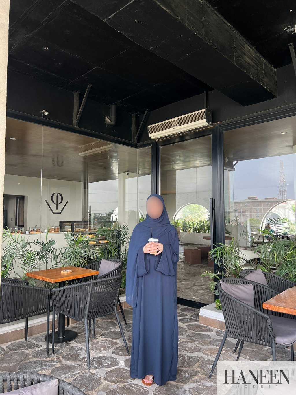 Midnight Grace Abaya