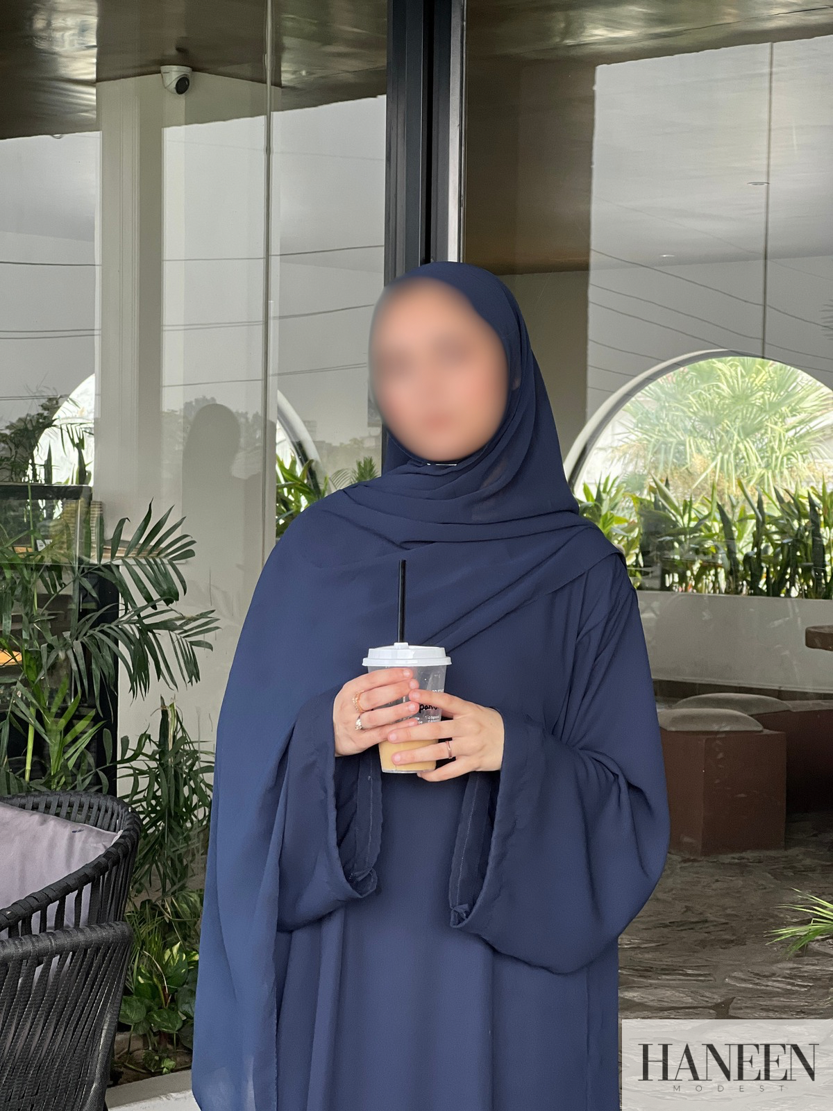 Midnight Grace Abaya