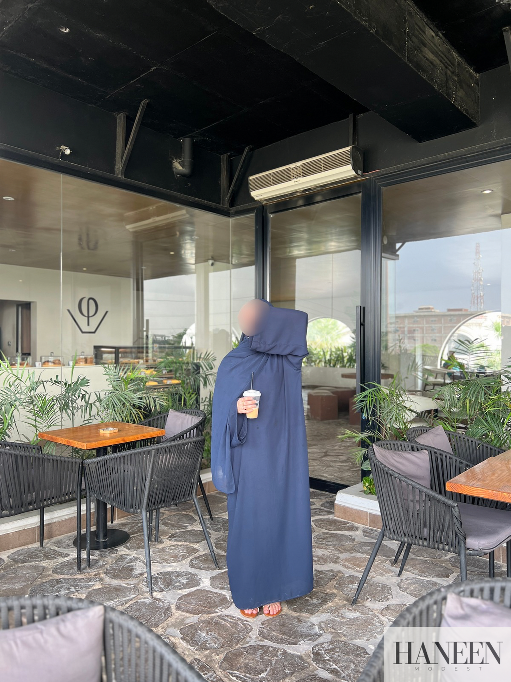 Midnight Grace Abaya