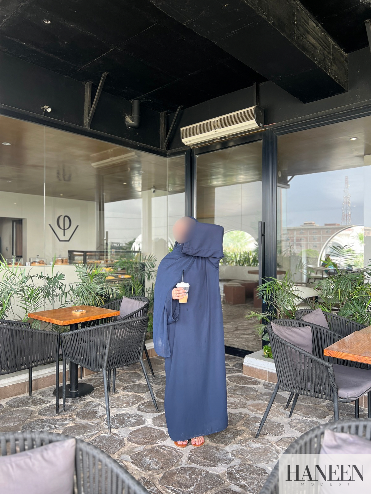 Midnight Grace Abaya