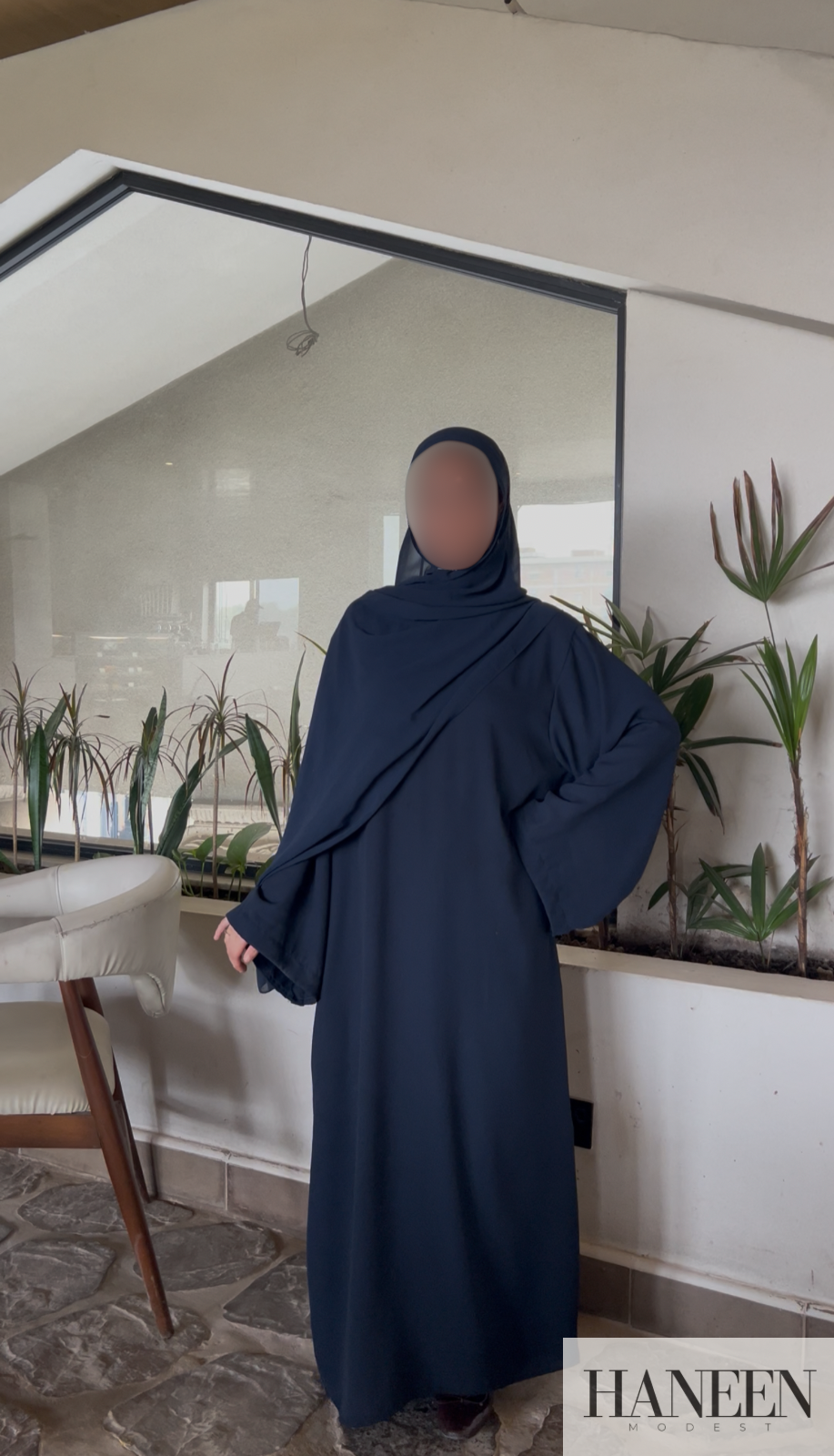 Midnight Grace Abaya