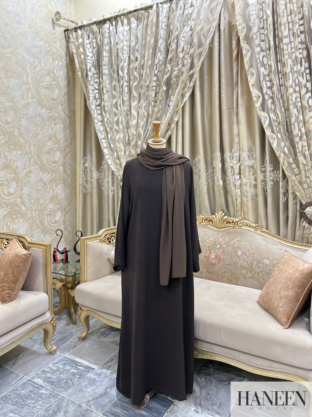 Espresso Noir Abaya