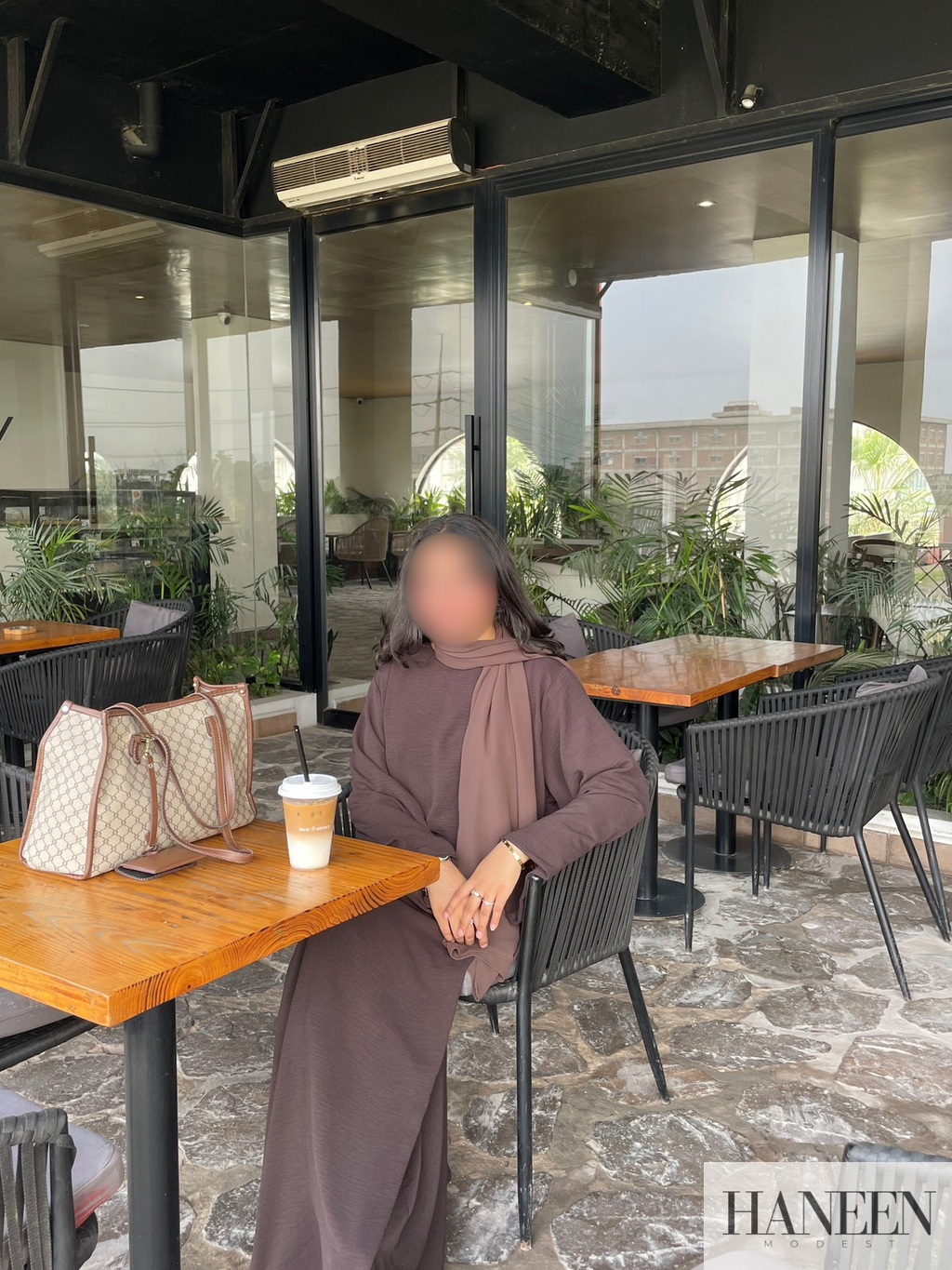 Espresso Noir Abaya