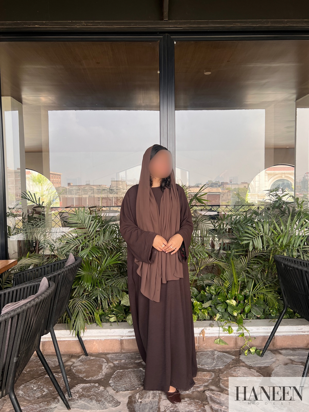 Espresso Noir Abaya