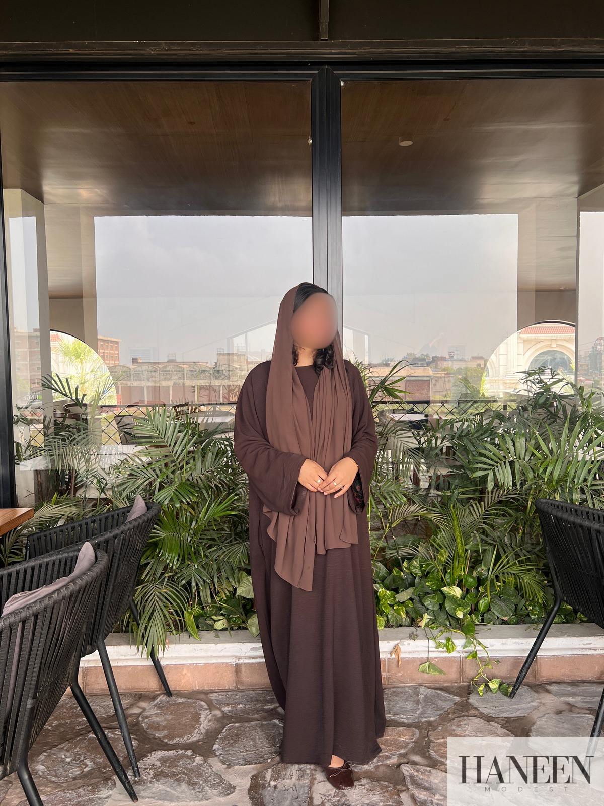 Espresso Noir Abaya