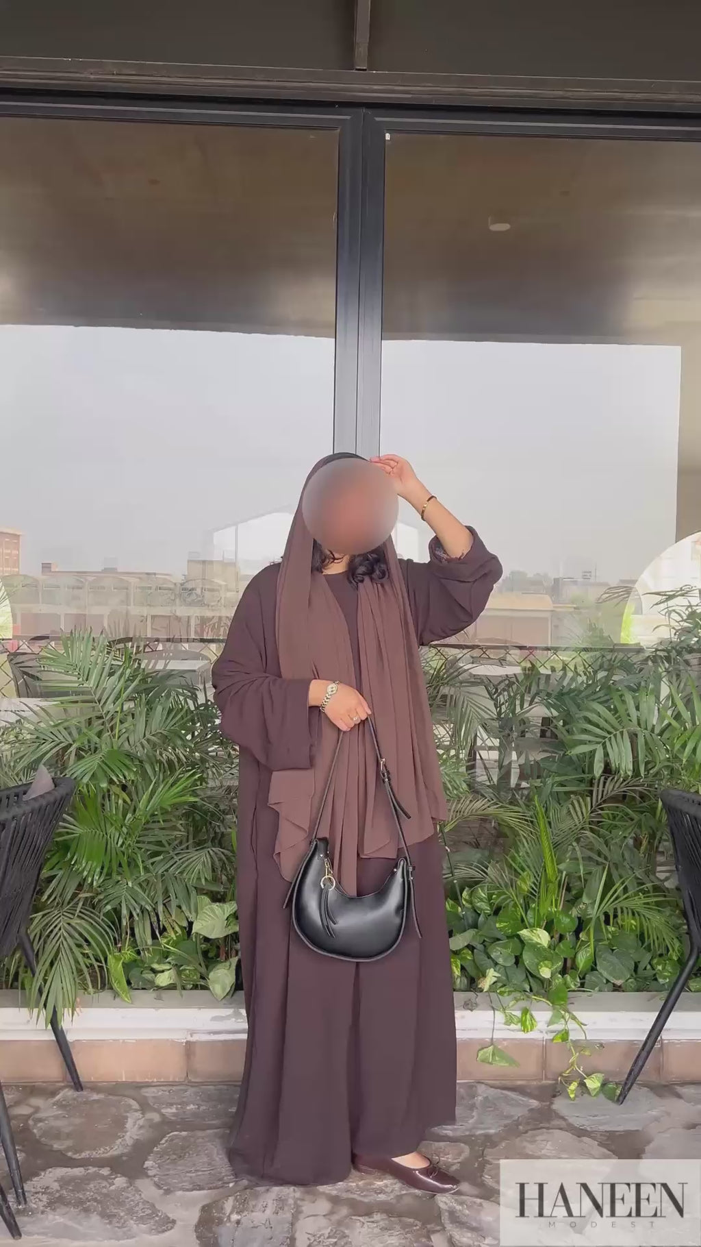 Espresso Noir Abaya