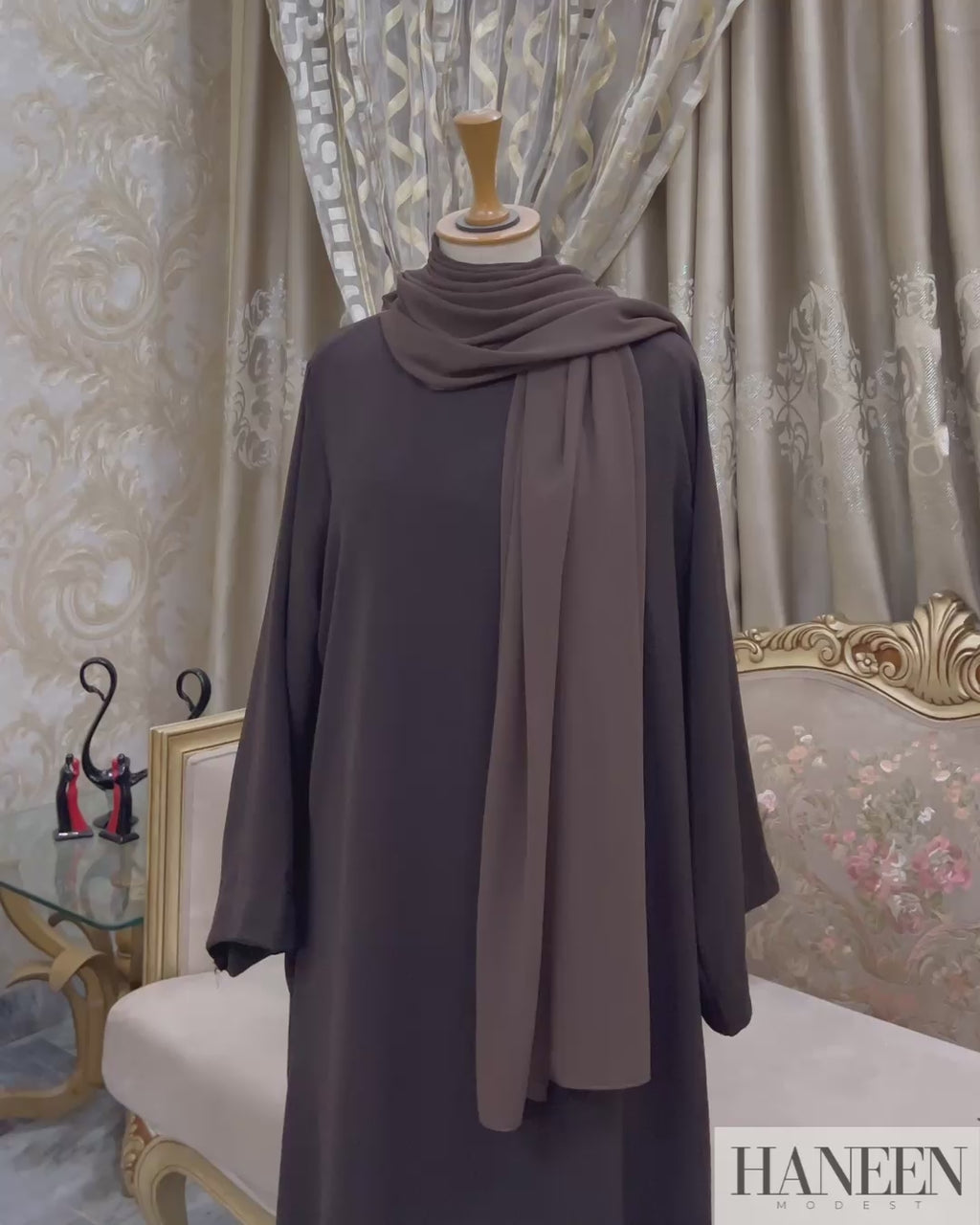 Espresso Noir Abaya