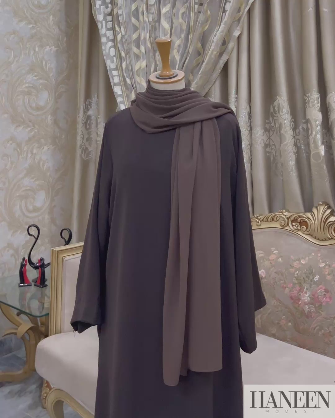 Espresso Noir Abaya