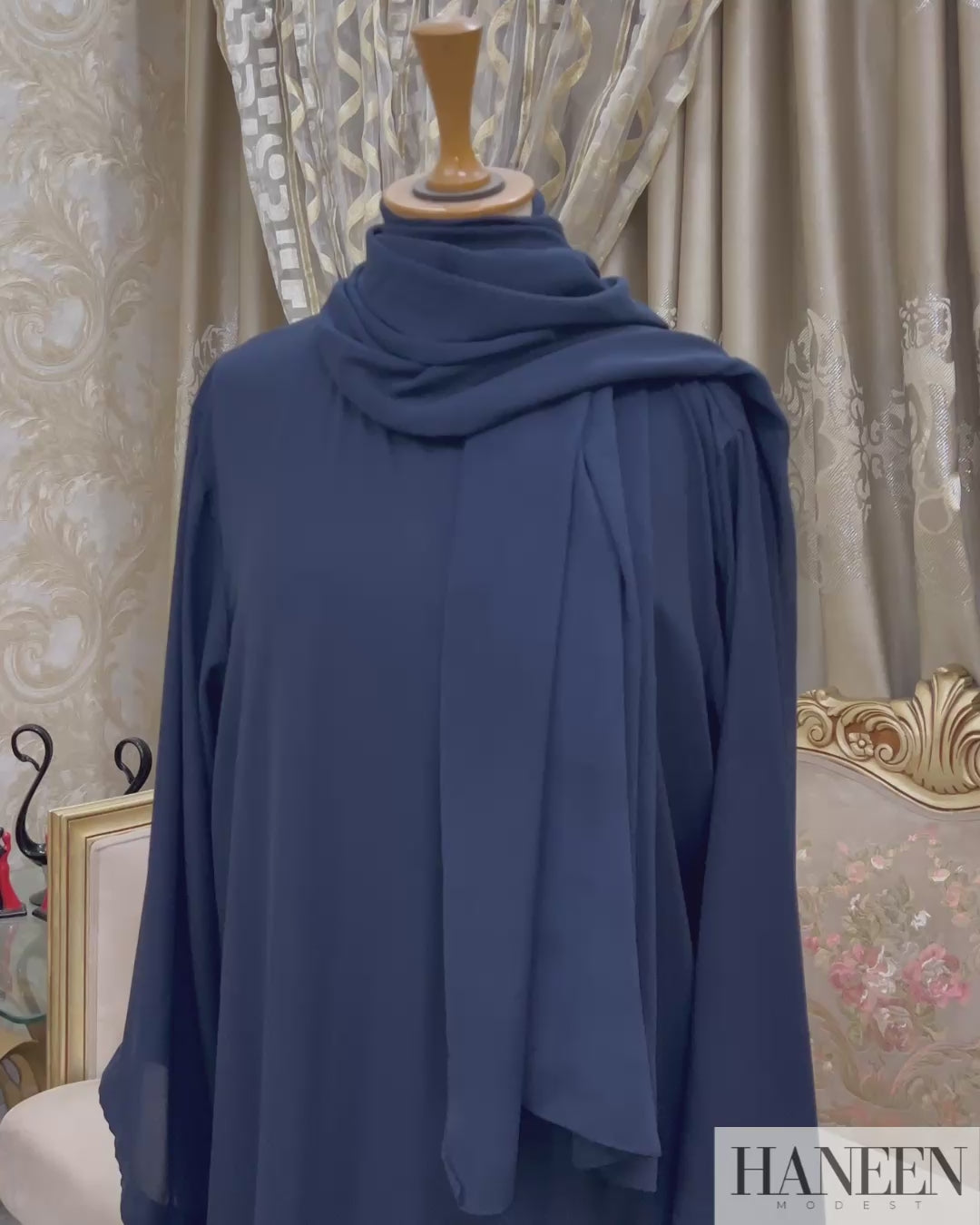 Midnight Grace Abaya