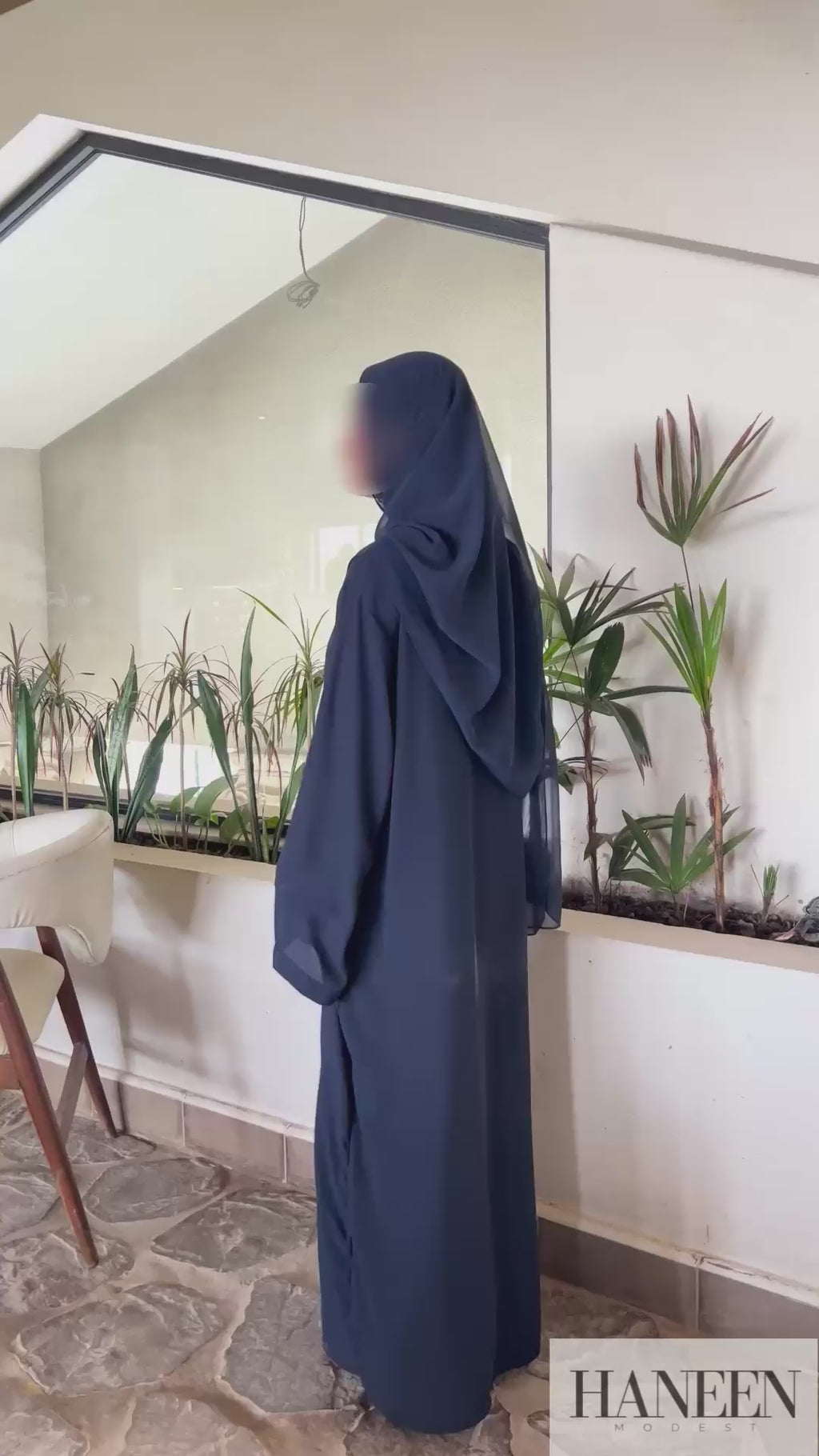 Midnight Grace Abaya